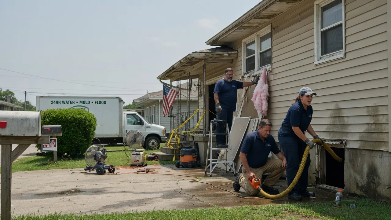 Water Damage Repair in Rosser, TX near me
